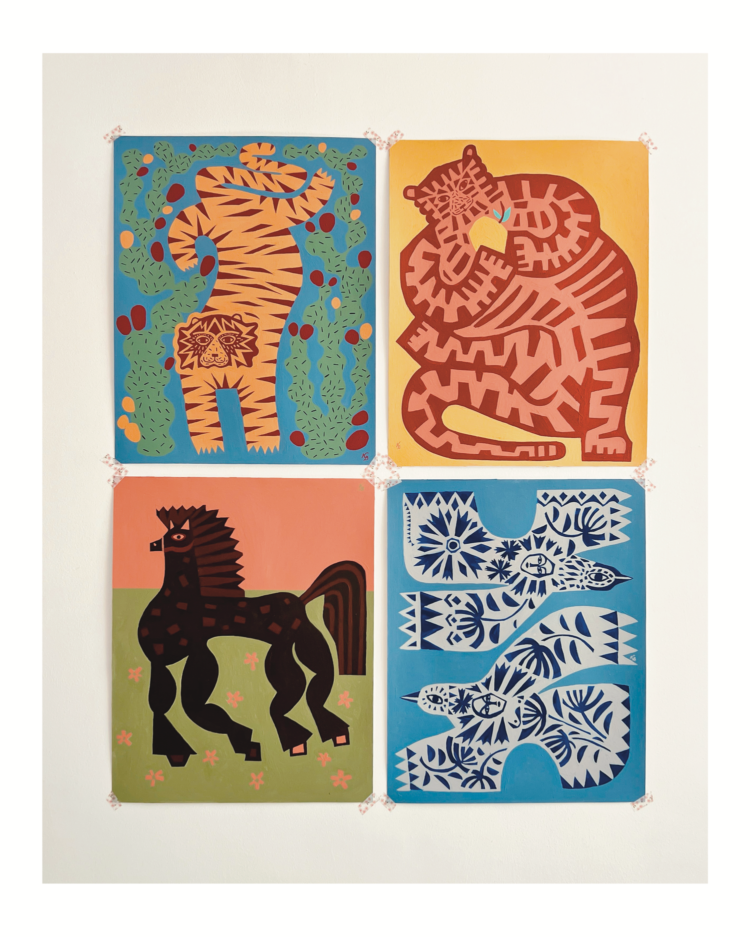 Works on paper