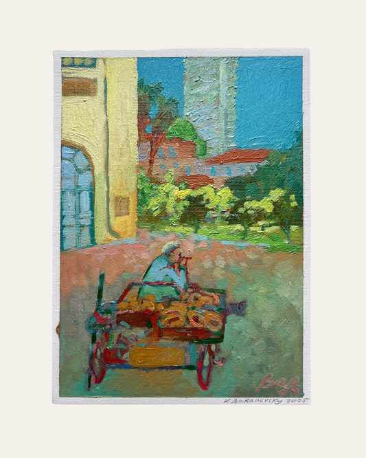 TLV series: Bagel seller in Neve Tzedek